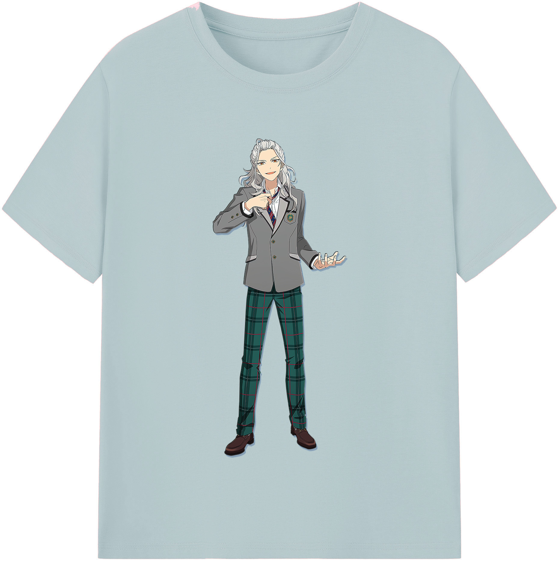 （画像用） あんさんぶるスターズ! Ensemble Stars 綿100％半袖Tシャツ（フロントプリント）